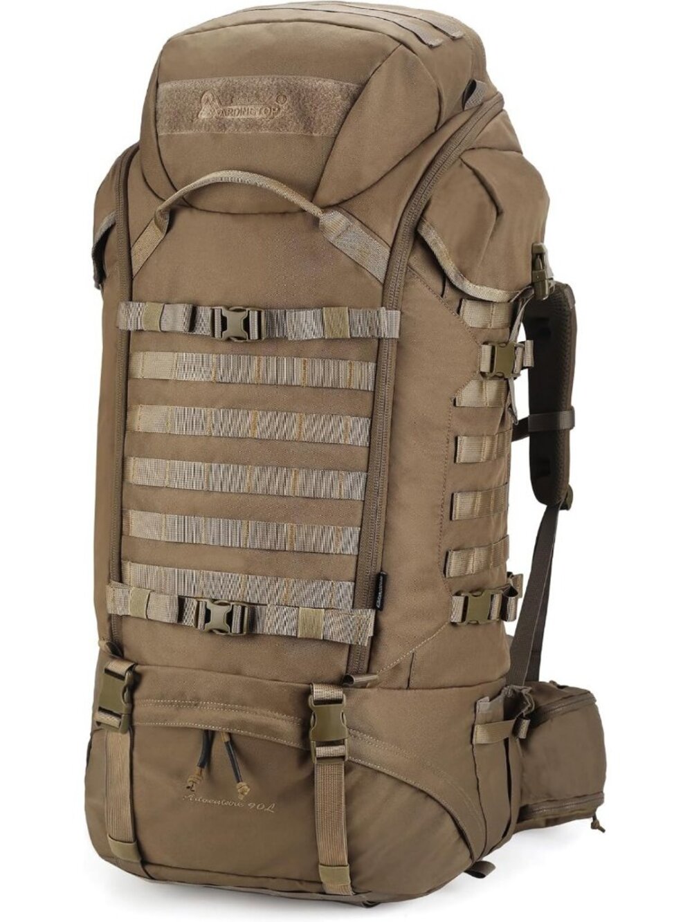 90L Internal Frame Hiking Backpack - Lightweight, Durable, Water-Resistant Gear
